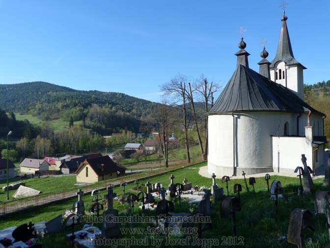 Rear of Church and Cemetery